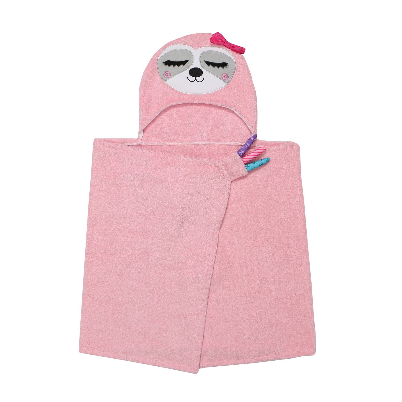 Zoocchini Hooded Toddler Towel - Sadie Sloth-Mountain Baby